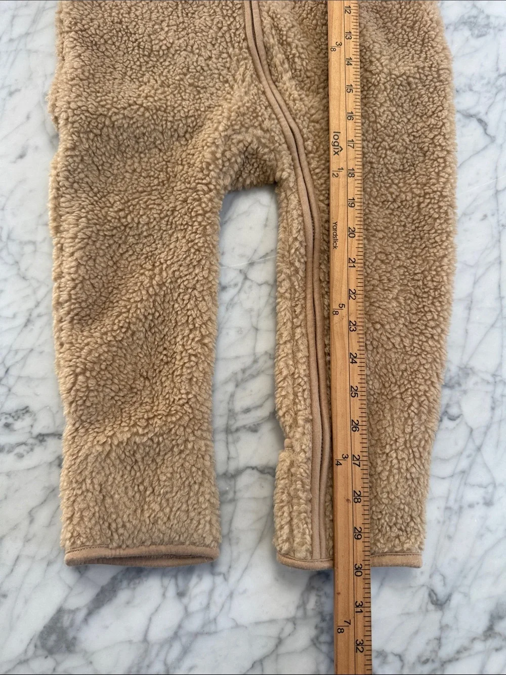 NWT Baby Gap Bear Hooded Sherpa one piece 18/24 Mo